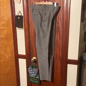 Marshalls Women's Black and White Checkered Pants